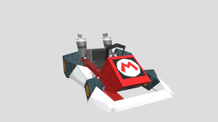 DS D Si - Mario Kart DS - Standard MR 3D Model