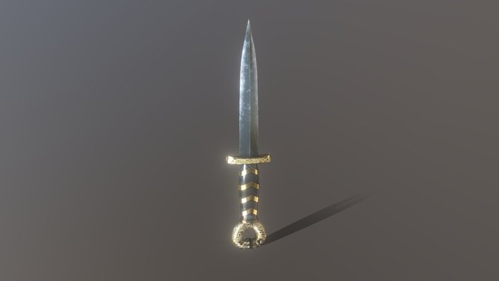 Loki's Dagger 3D Model