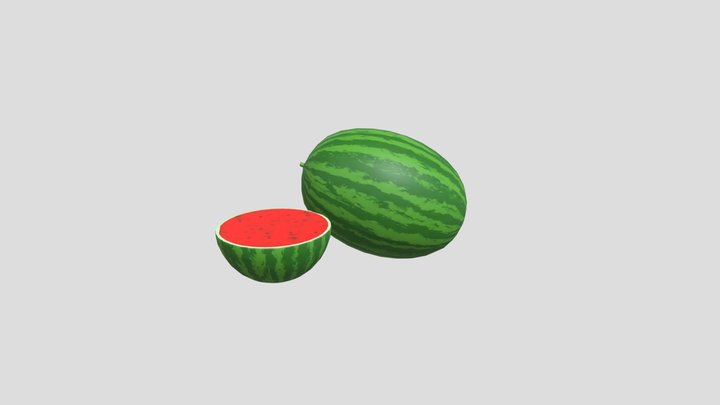 Water Melon – Modello 3D gratuito STL