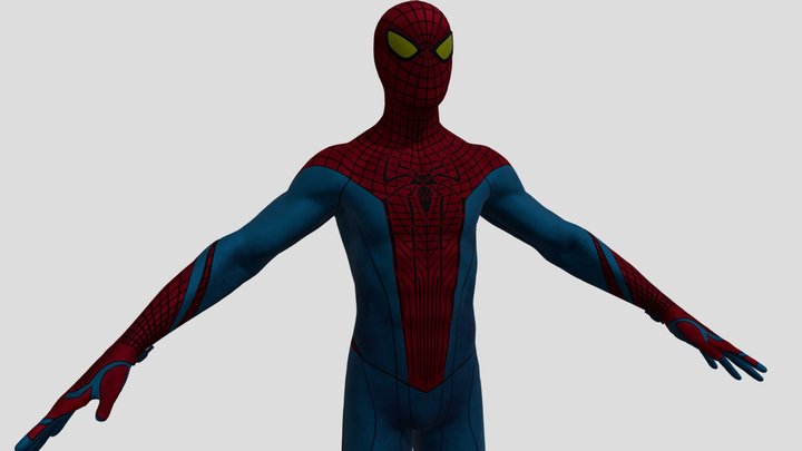 tasm1_suit_3d_model___spider_man_ps4_by_mann53_d 3D Model