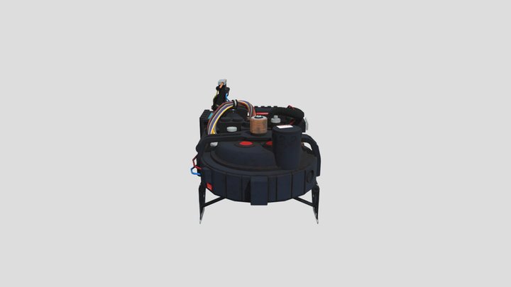 Ghostbusters 1984 Protonpack 3D Model