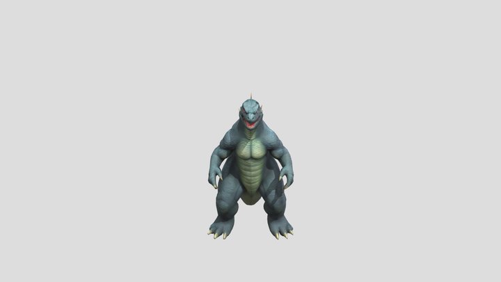 godzilla 3D Model