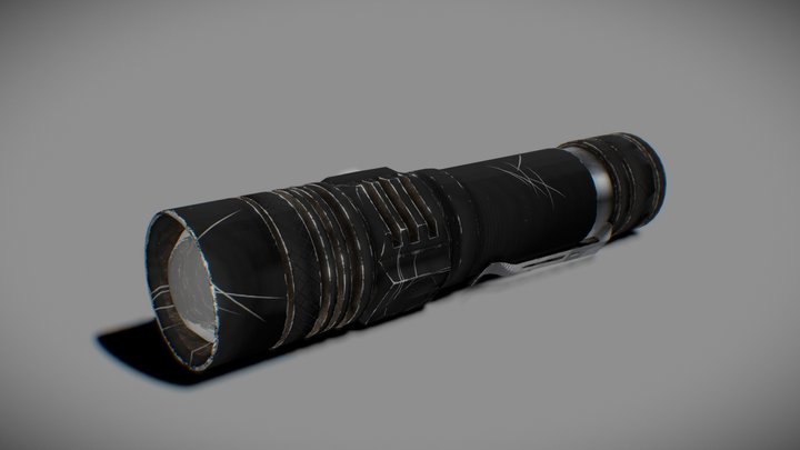 GAP Worn Flashlight 3D Model