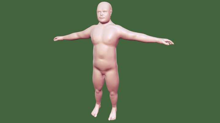 Real Looking Human 3D Model