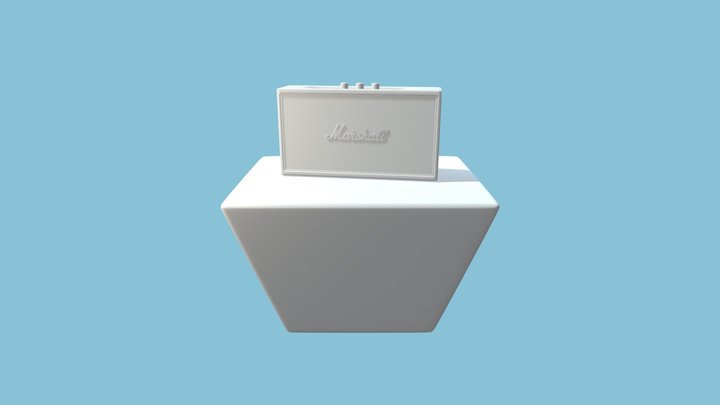 Box Marshall Sans Textures 3D Model