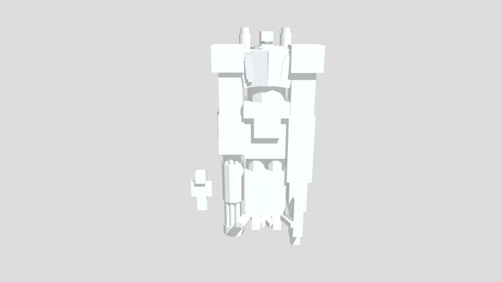 Subject P-1000 3D Model