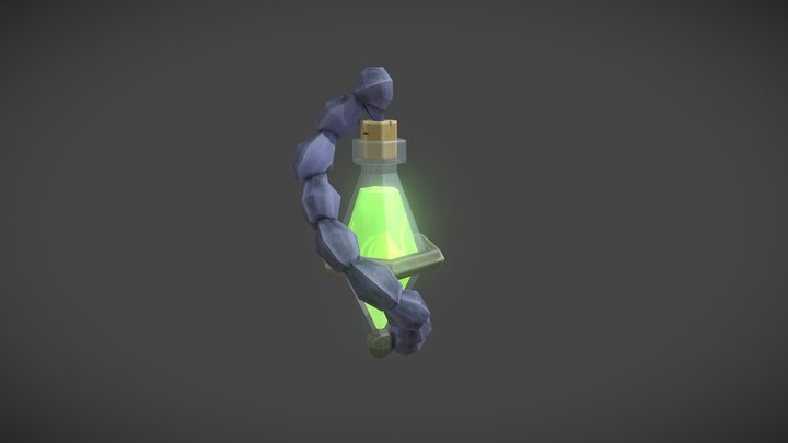 Scorpion Poison Potion 3D Model