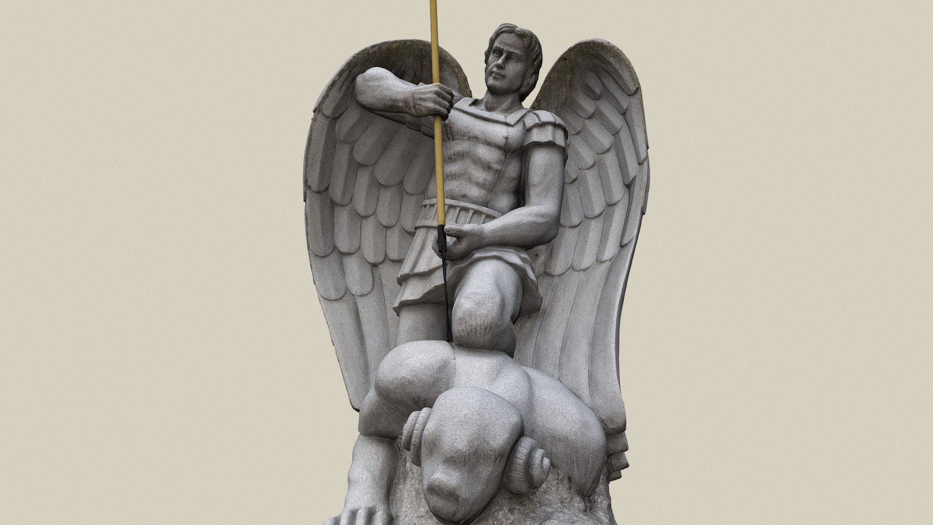 Erzengel Michael — Sketchfab embed 3D viewer
