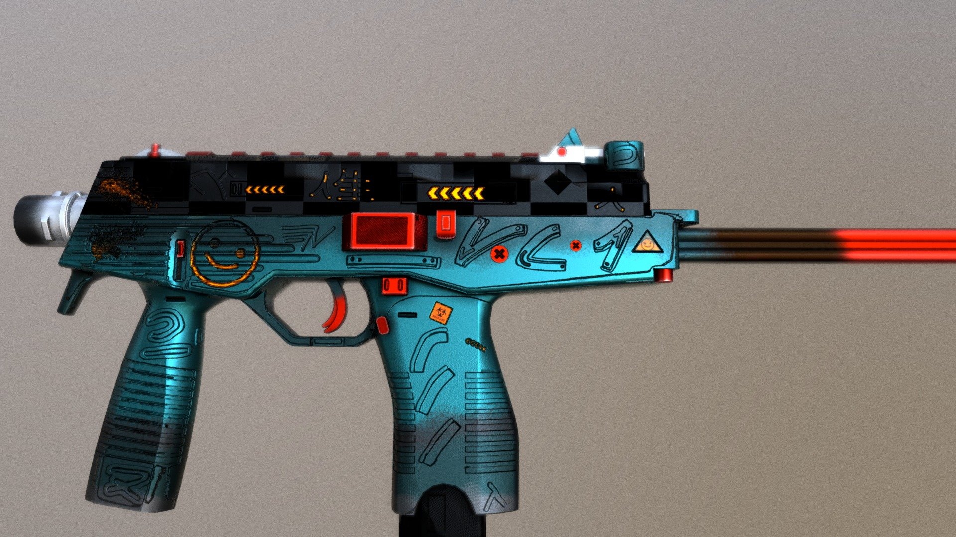 MP9 - Download Free 3D model by AvnisT [5060c84] - Sketchfab