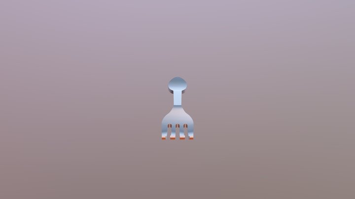 Вилка SKANDINAVE 3D Model