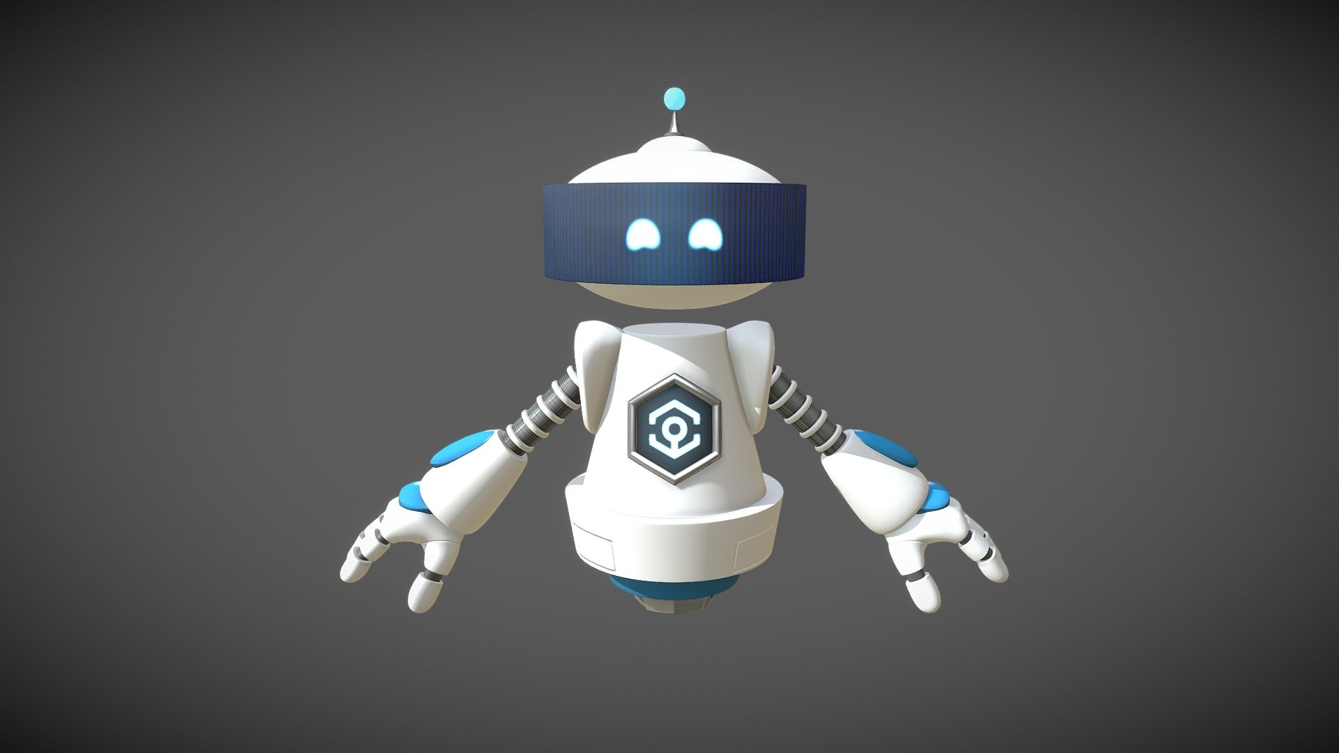 Robot 04 - 3D model by shanaya [5060d90] - Sketchfab