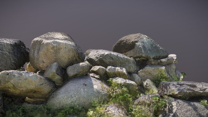 Megalithic Tomb from "Rügen", Germany 3D Model