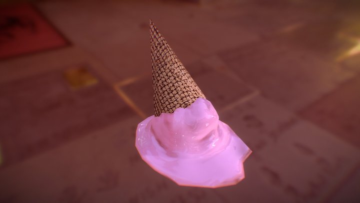 Ice Cream 3D Model