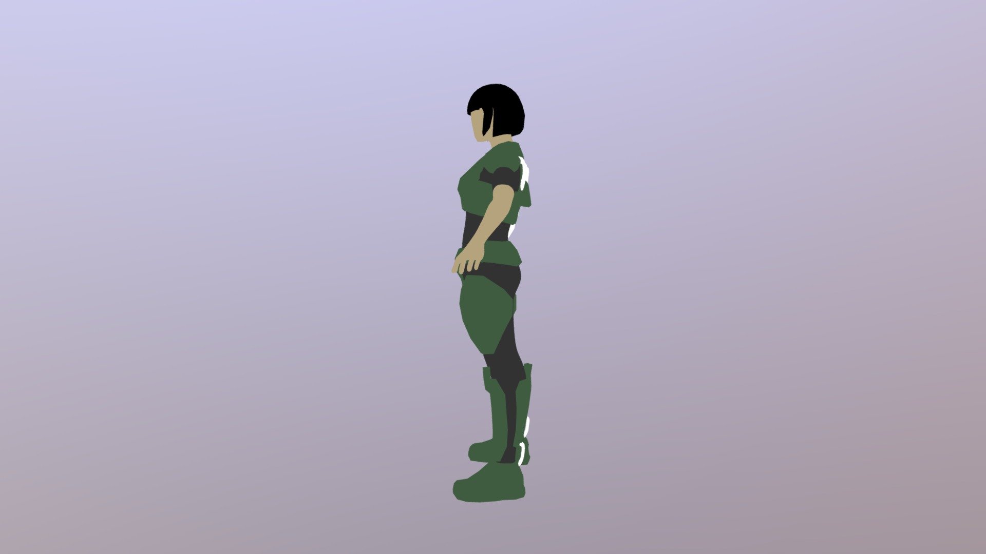 Concept Character (Low Poly)