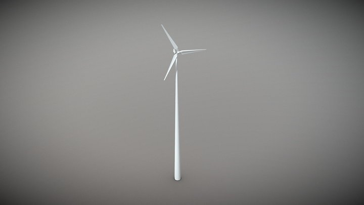 Windturbine 3D Model