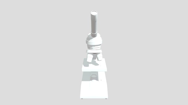 Microscope Model 3D Model