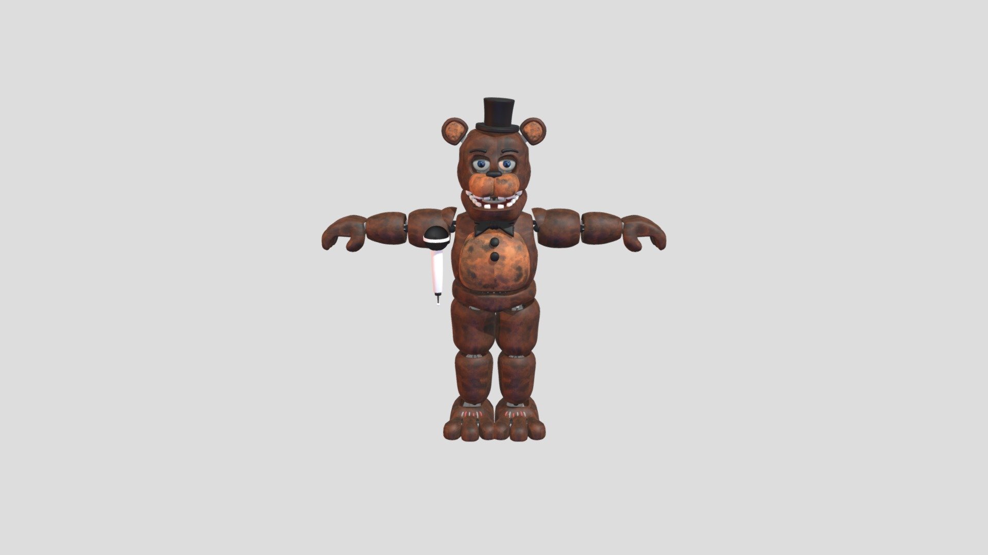 Unwithered freddy - Download Free 3D model by ulliolmedo.an [5063a5f ...