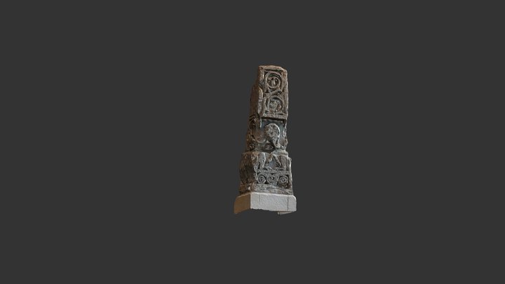 Hackness Cross,High Res 50K 3D Model
