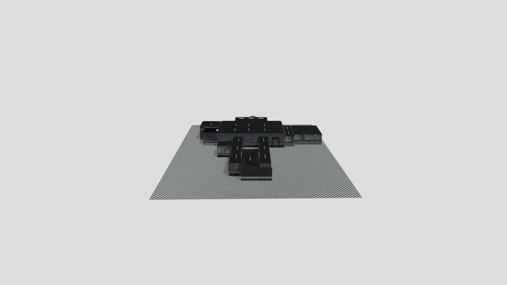Fnaf 1 Map Edited 3D Model