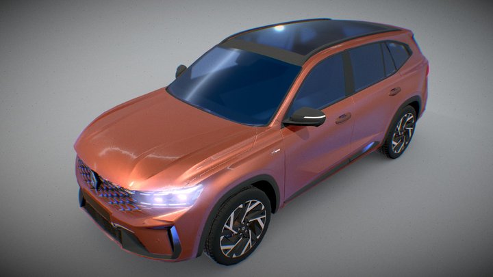 Renault Koleos 2025 3D Model