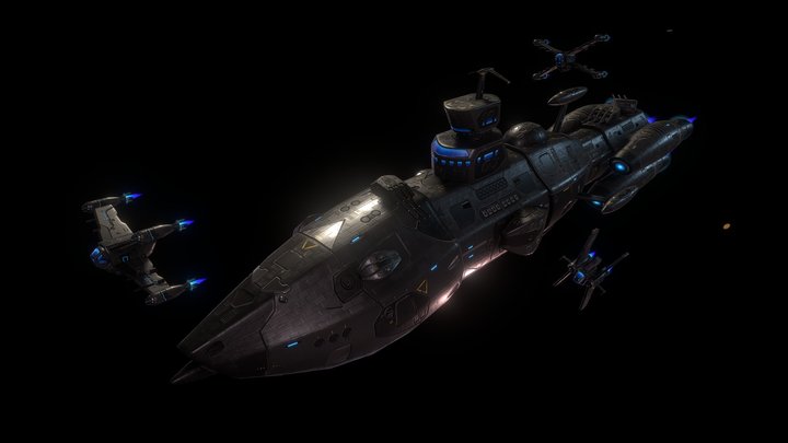 Ultimate Spaceships Creator V3 3D Model