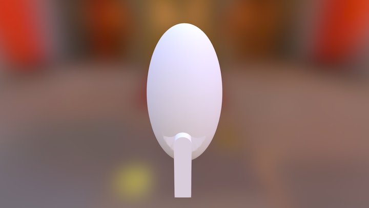 Eggshape Low Res 3D Model