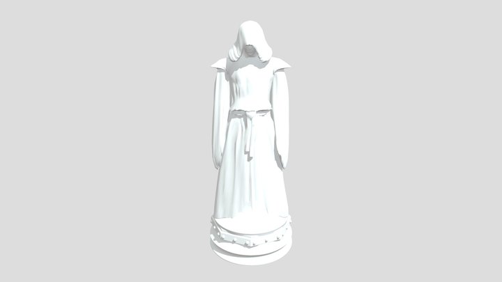 шахматная фигура офицер 3D Model