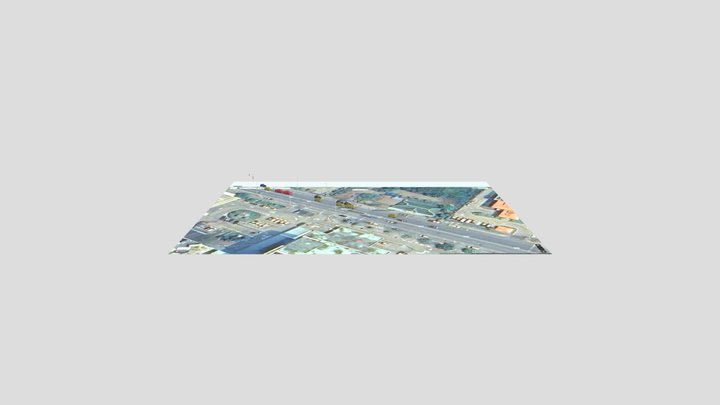 Phrae Hospital - pedestrain crash 3D Model