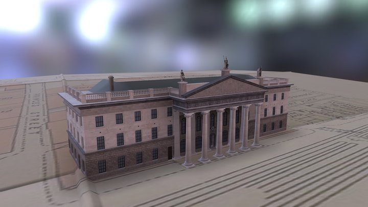 GPO Dublin 3D Model