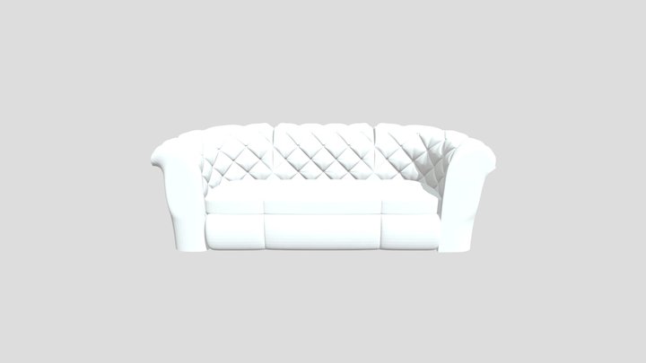 Chesterfield Sofa 3D Model