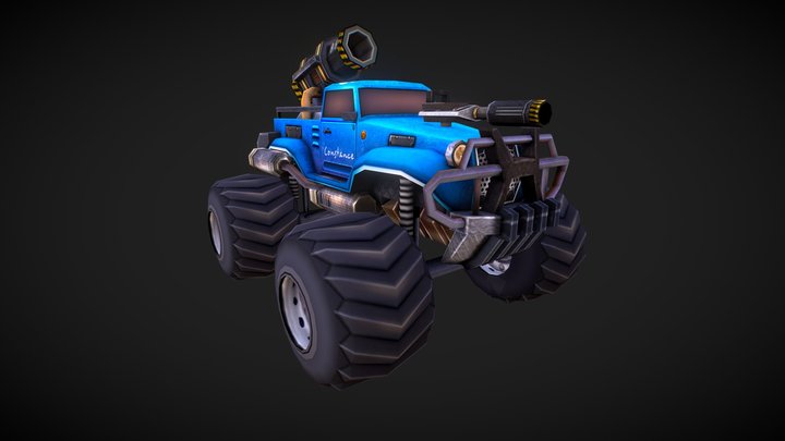 [Overload] mobile game _ Big foot 3D Model