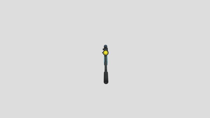 Weapon - AWP Sniper 3D Model
