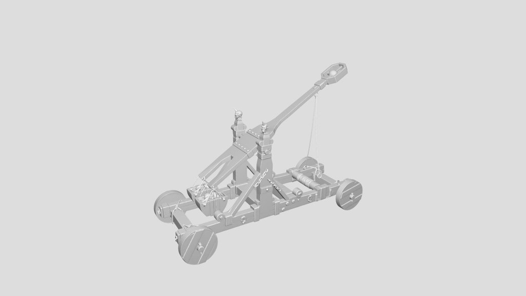 Wooden Trebuchet