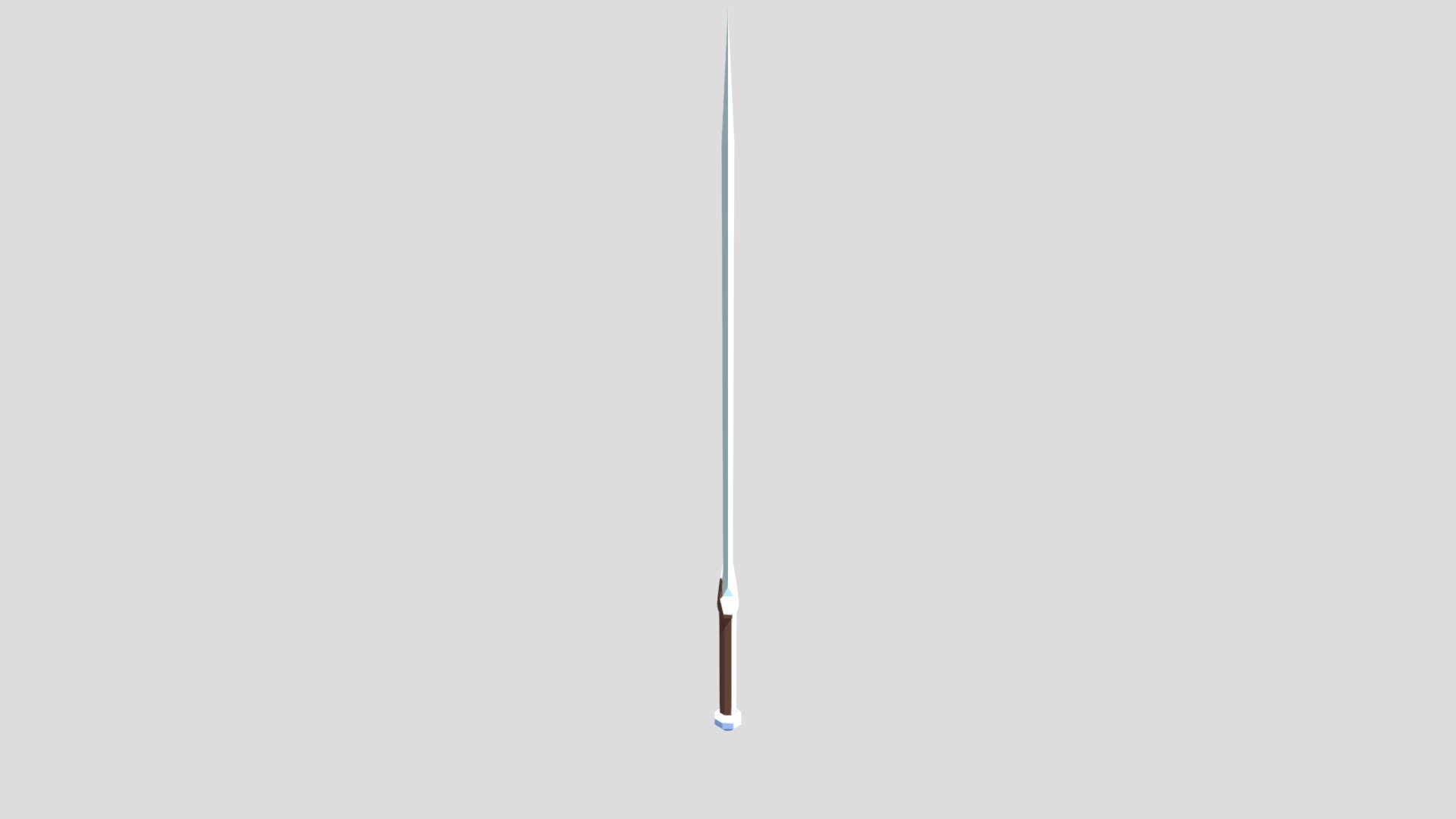 Low poly sword