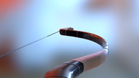 Mongolian Bow 3D Model