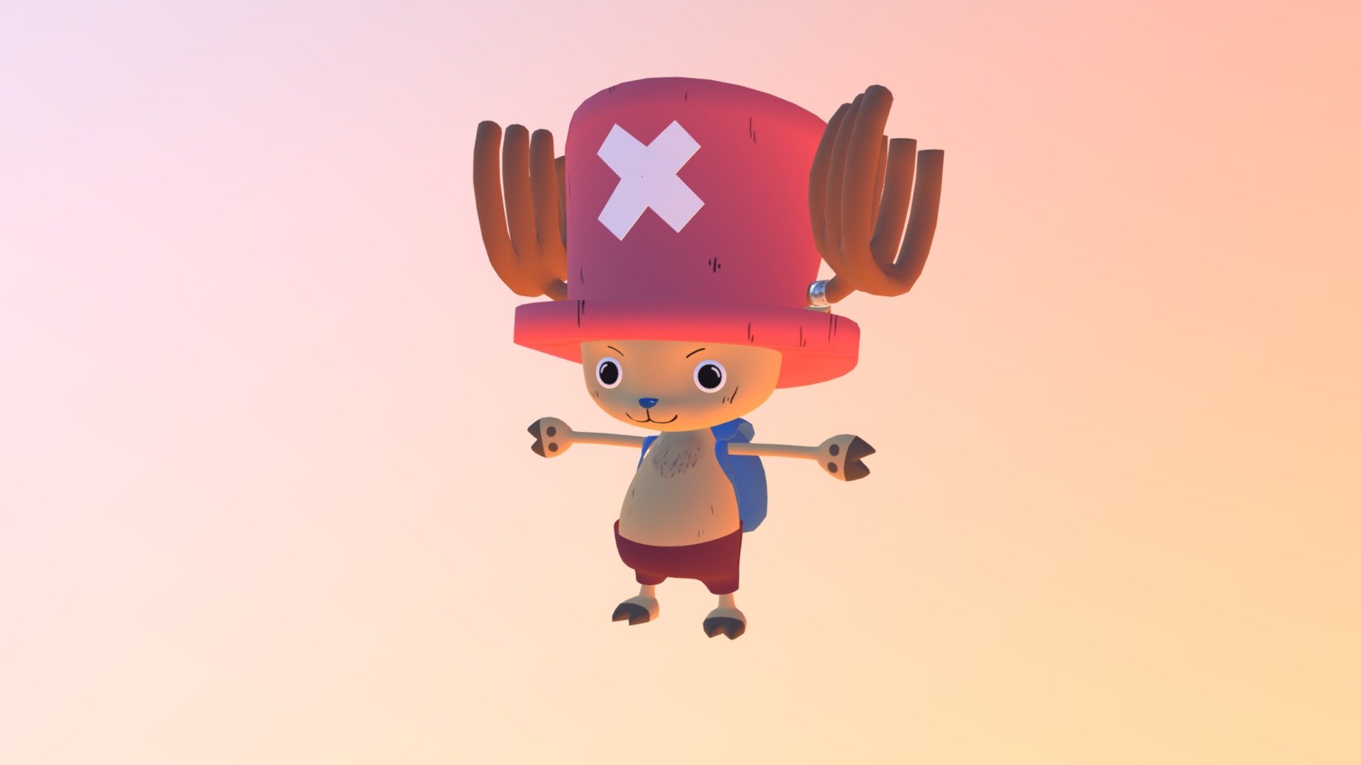 Tony Tony Chopper - Download Free 3D model by mrkblckwd (@mrkblckwd)  [50703f2]