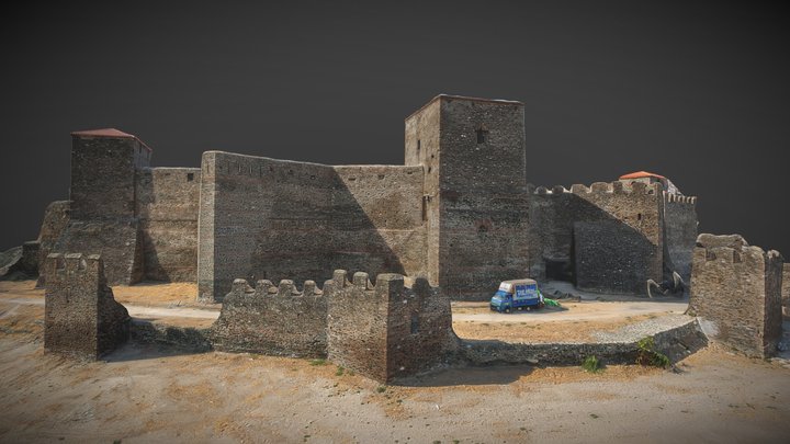Eptapyrgio fortress 3D Model
