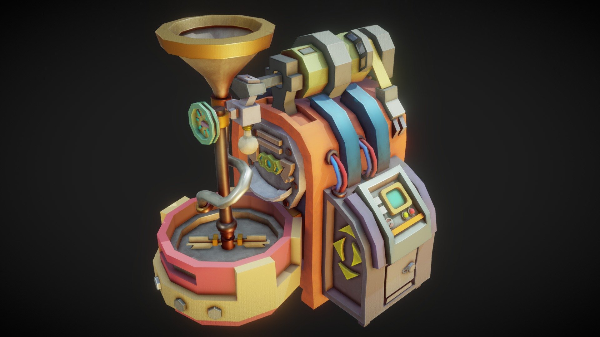 NSBS Coffe Roaster - 3D model by cat is activated (@catisactivated ...
