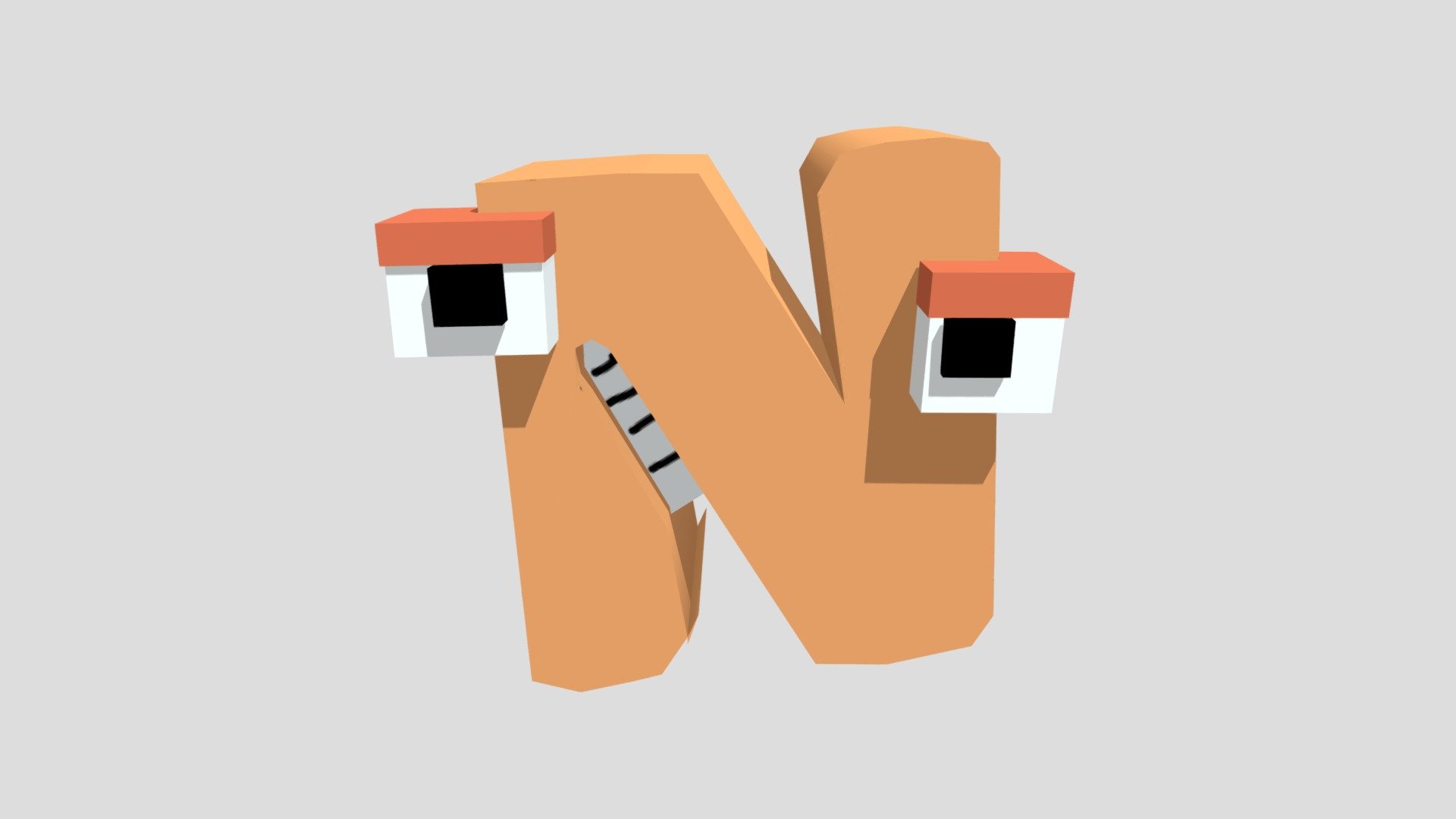 N - Download Free 3D model by ruthsatnoon [5073396] - Sketchfab