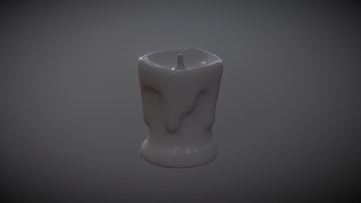 Candle 3D Model