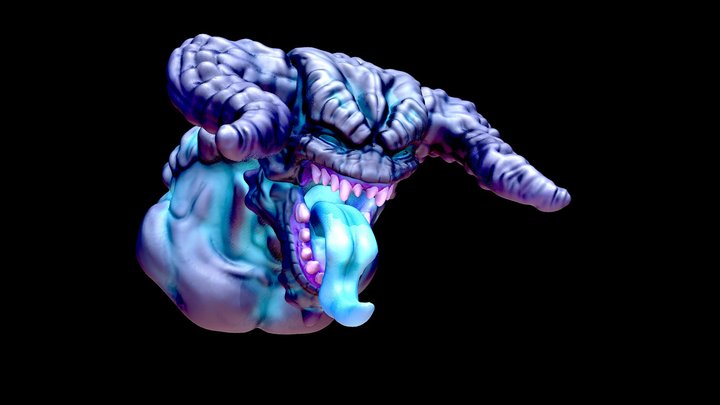 Demon 3D Concept 3D Model