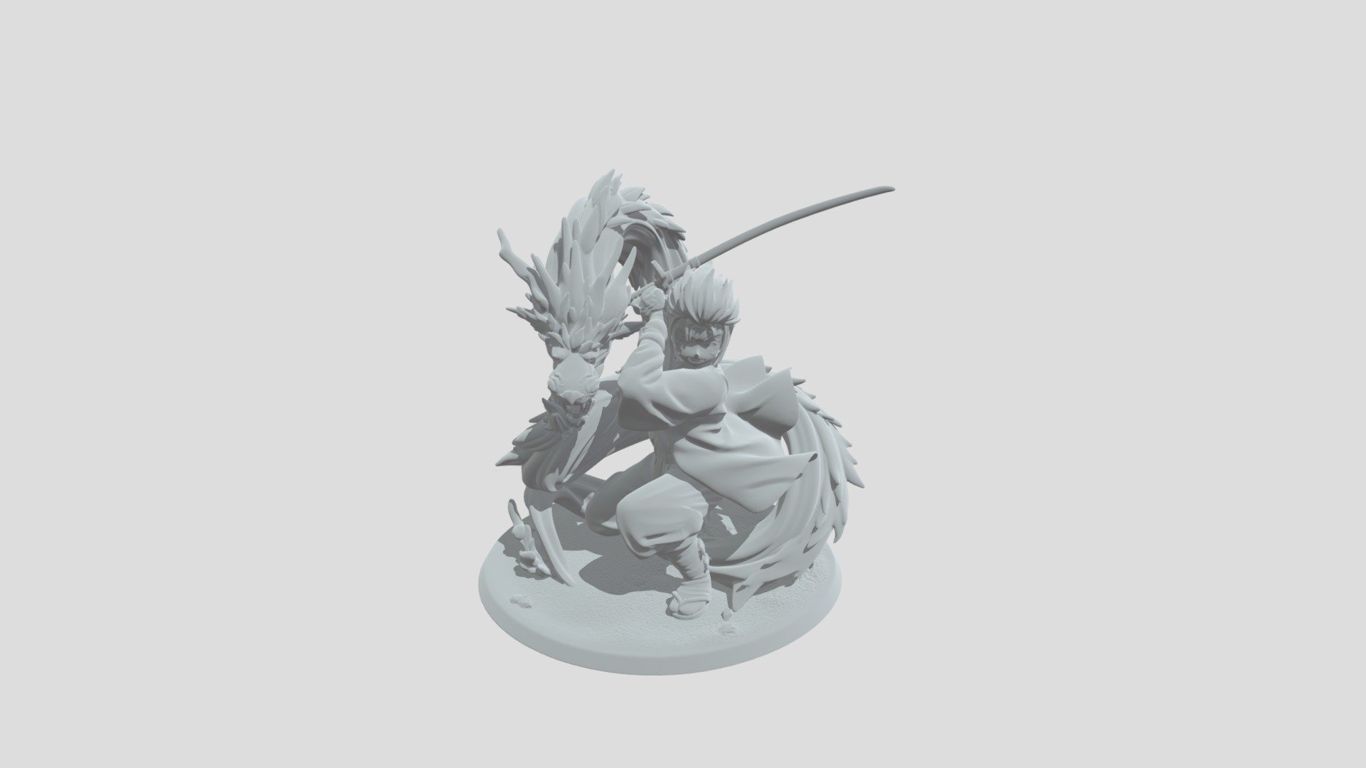 Demon Slayer - 3D model by Mannah-Creations [50759a3] - Sketchfab