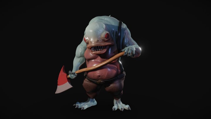 Piranha Fish – Free 3D Model STL
