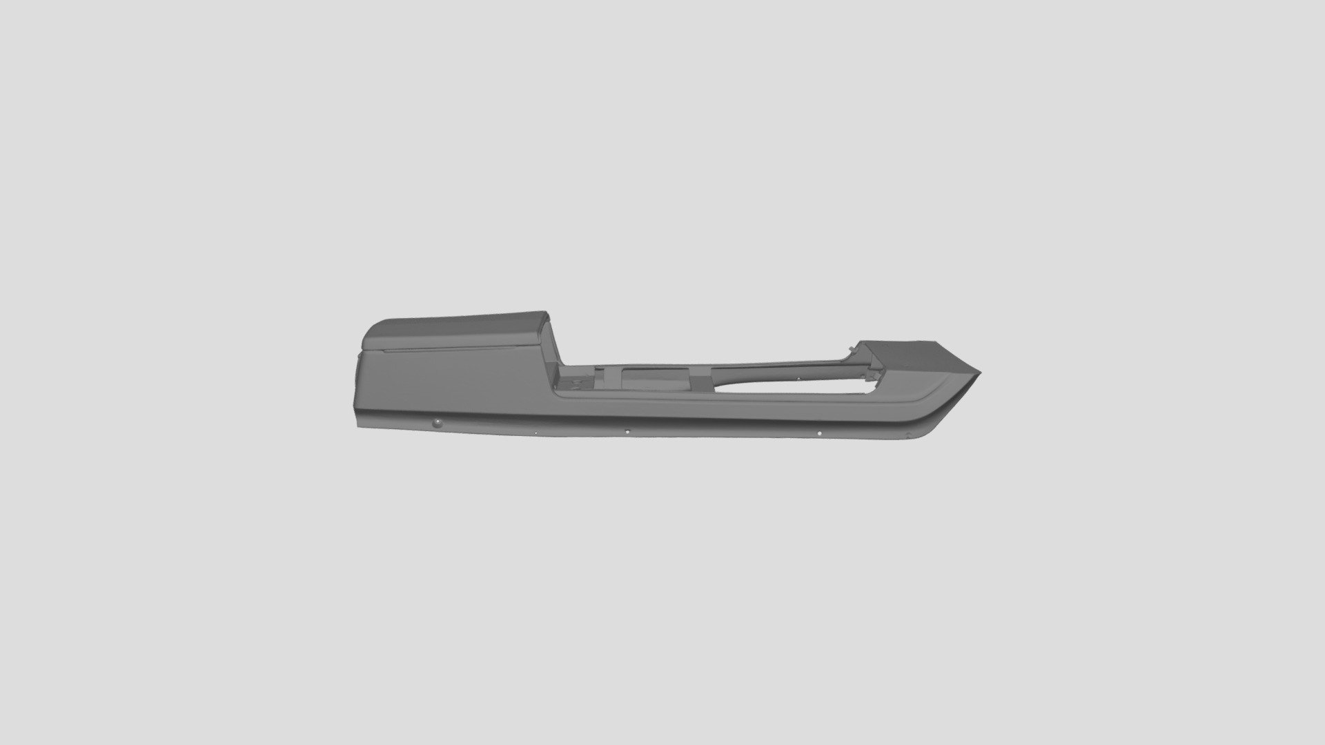 69 Mustang Center Console — Sketchfab embed 3D viewer