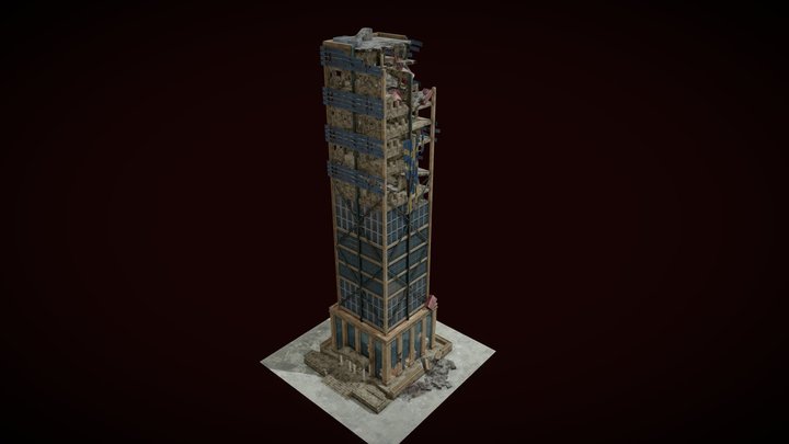 Tower 1 D 3D Model