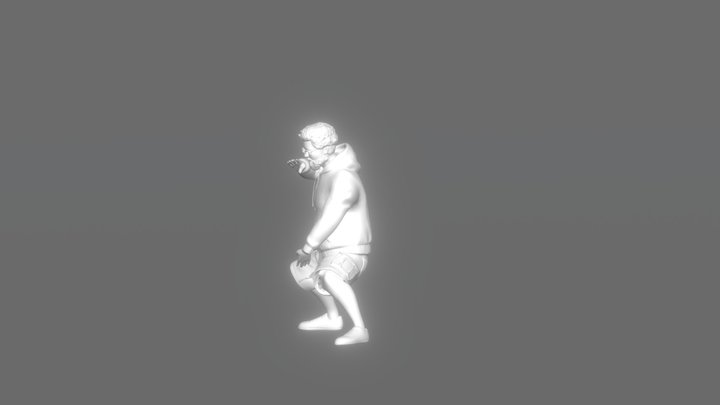 MK@Fight Idle 3D Model