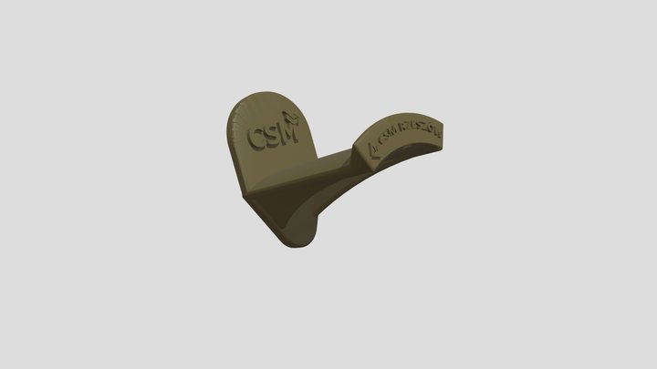 Headphone hanger 3D Model