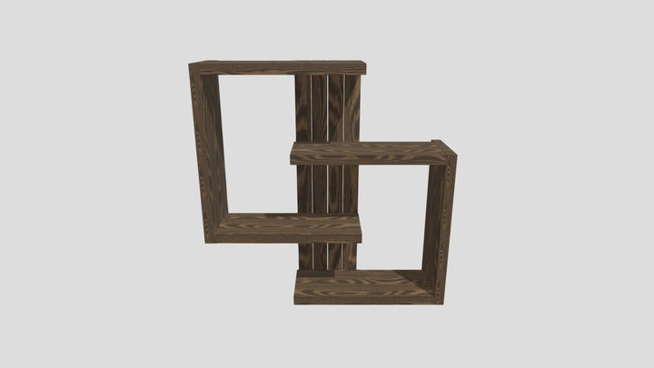 Wood Floating Wall Shelf