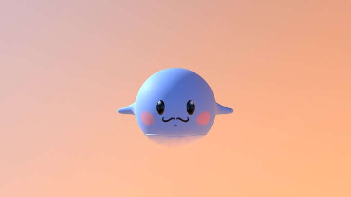 Whale 3D Model