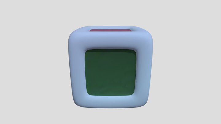 gcmatter default cube 3D Model
